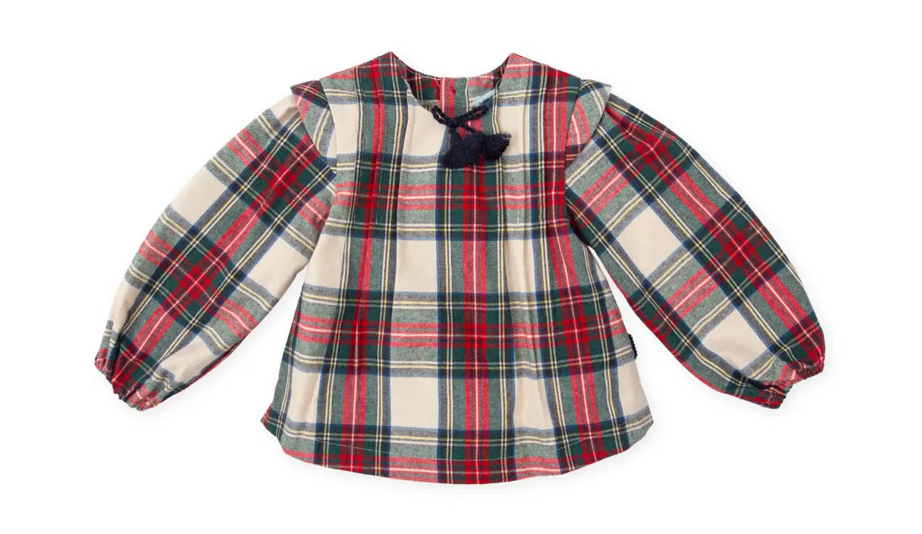 CHECKERED BLOUSE GIRL