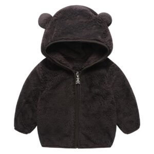 abrigos de invierno para recién nacidos, niños y niñas de 0 a 6 meses, ropa de bebé cálida de forro polar