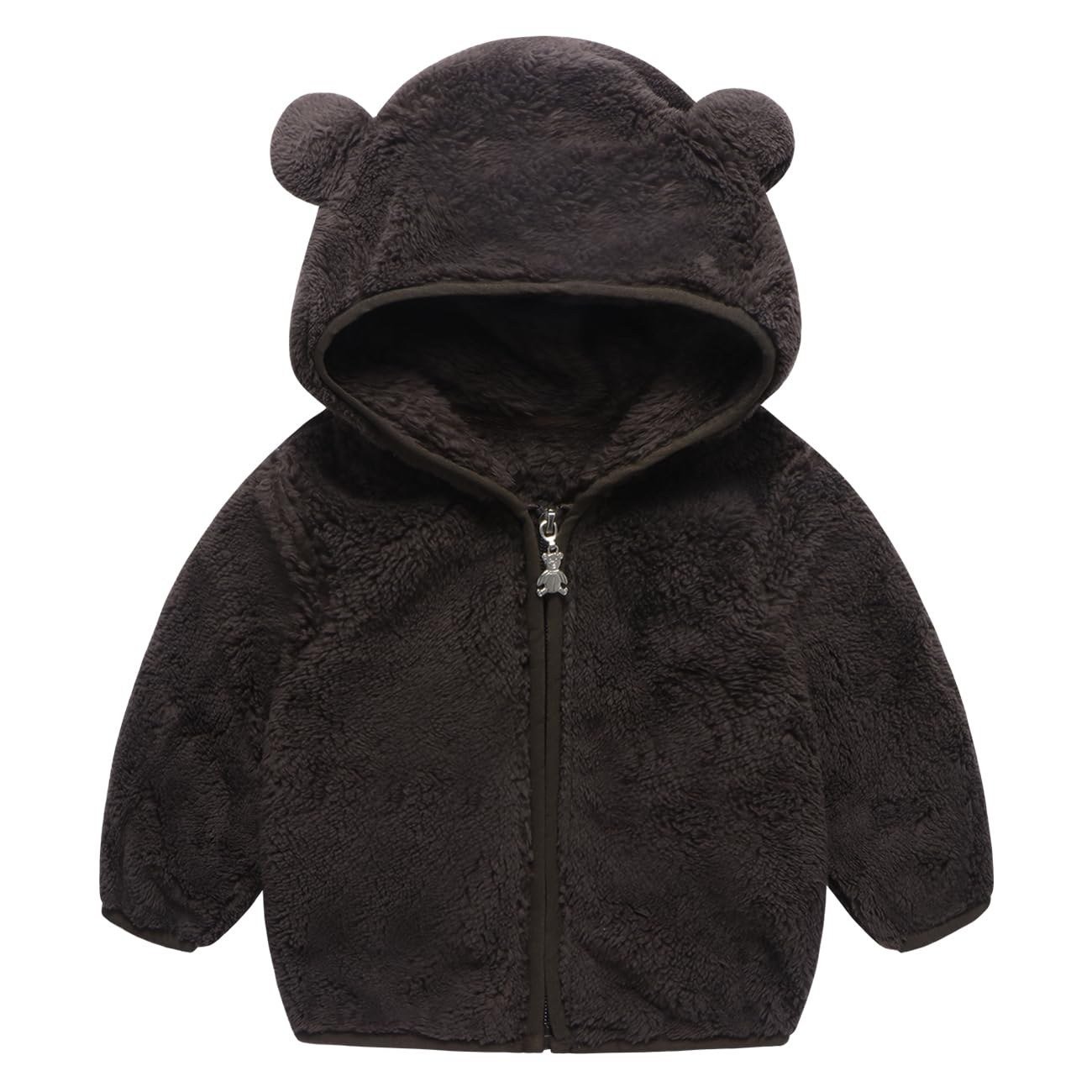 abrigos de invierno para recién nacidos, niños y niñas de 0 a 6 meses, ropa de bebé cálida de forro polar