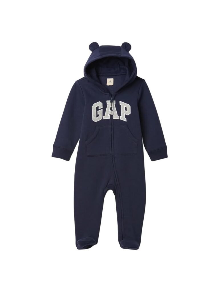 GAP Logotipo de bebé niño de una pieza Oufit