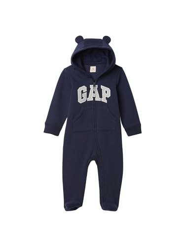 GAP Logotipo de bebé niño de una pieza Oufit Hover Image