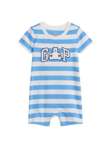 GAP Pantalón corto unisex de manga corta con logotipo para bebé Hover Image